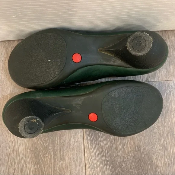 Camper Women's Lila Medio Dress Pump Green Mary Jane Shoes Sz EU 38 US 8 - Picture 11 of 11